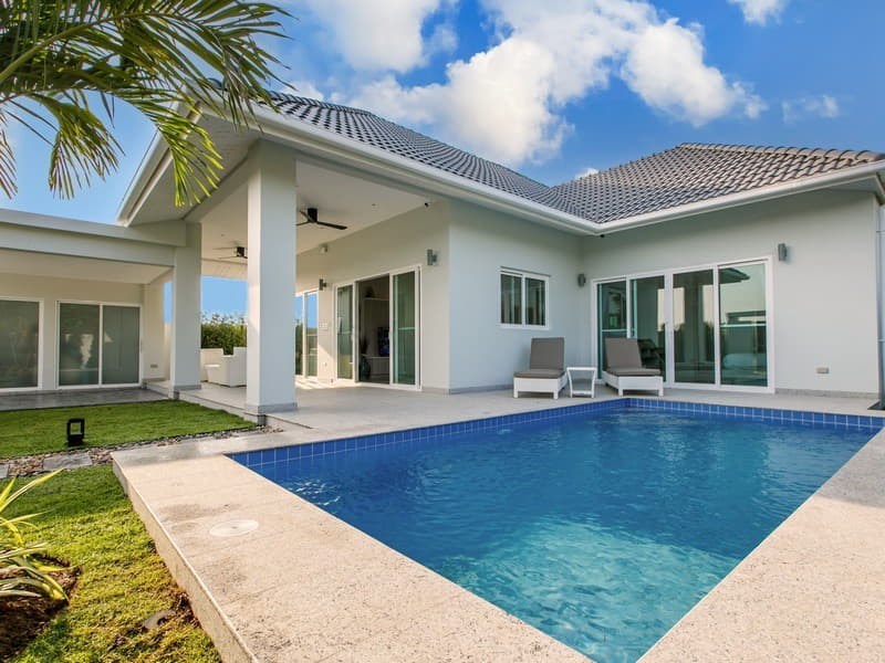 Brandneue Pool-Villa mit 3 Schlafzimmern in Hin Lek Fai -Hua Hin House- - Haus - Hua Hin - 